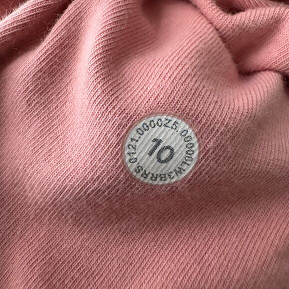Lululemon Scuba Pullover Pink Taupe Sweatshirt Size 10 - Picture 7 of 13